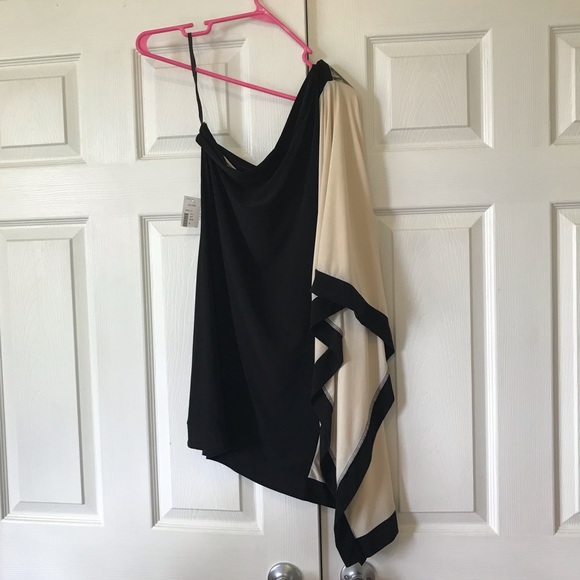 One Shoulder Leopard Dress - Picture 2 of 5